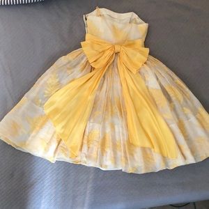 1950s embroidered dress